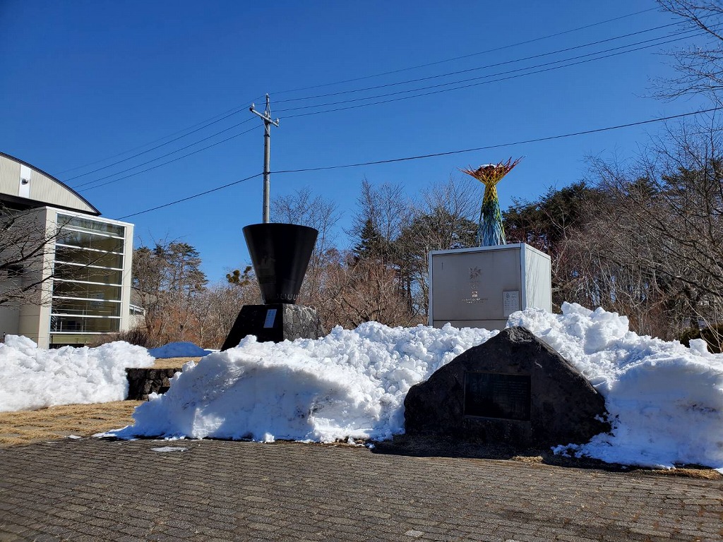 軽井沢町　聖火台